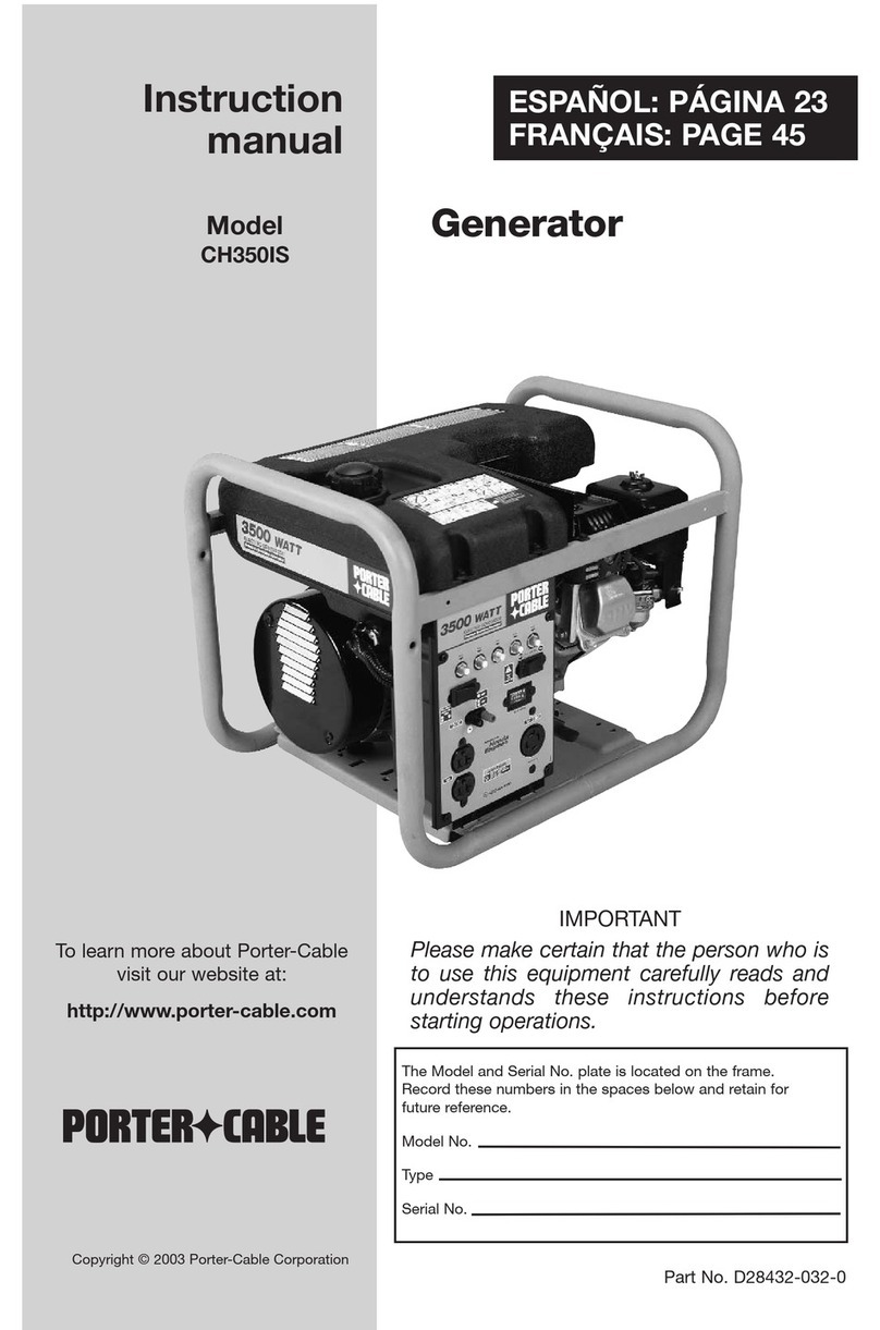 Porter-Cable CH350IS User manual
