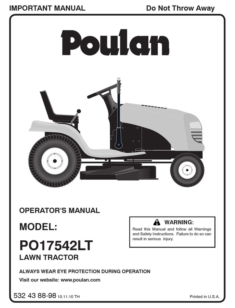 Poulan Pro 532 43 88-98 Operator's manual