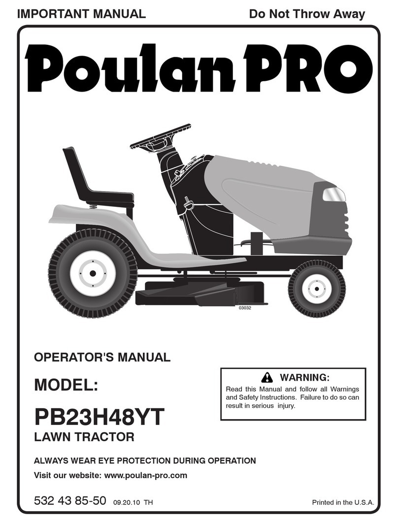 Poulan Pro 85-50 Operator's manual