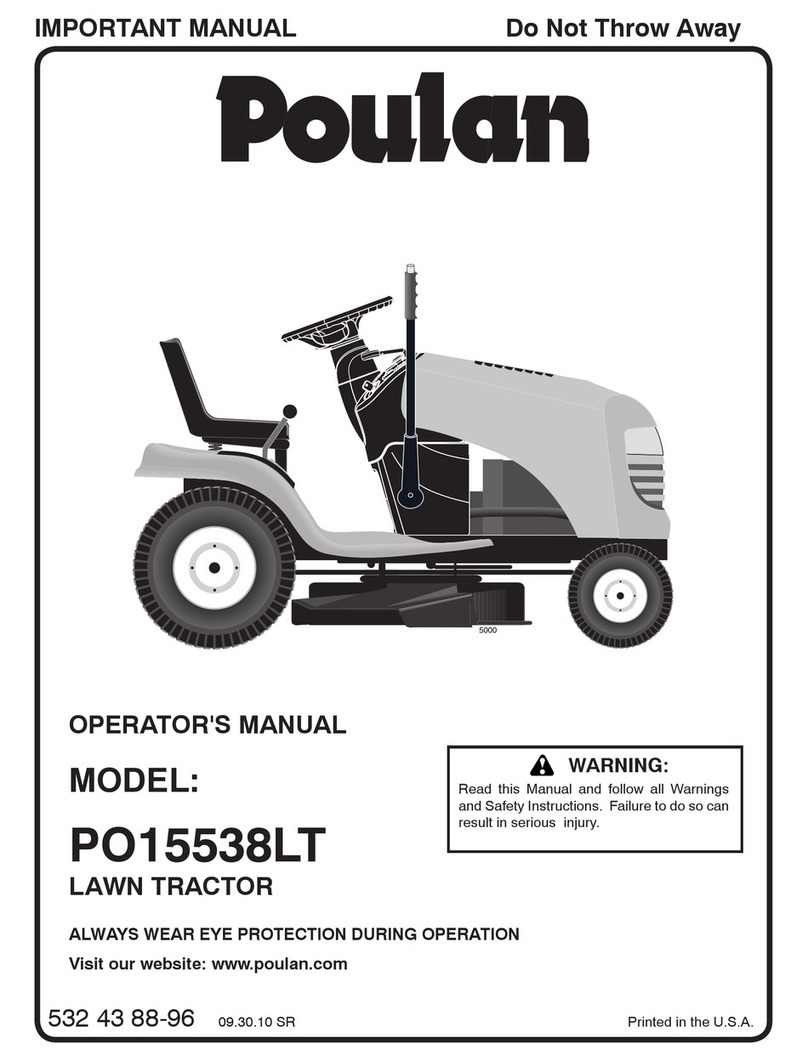 Poulan Pro 532 43 88-96 User manual