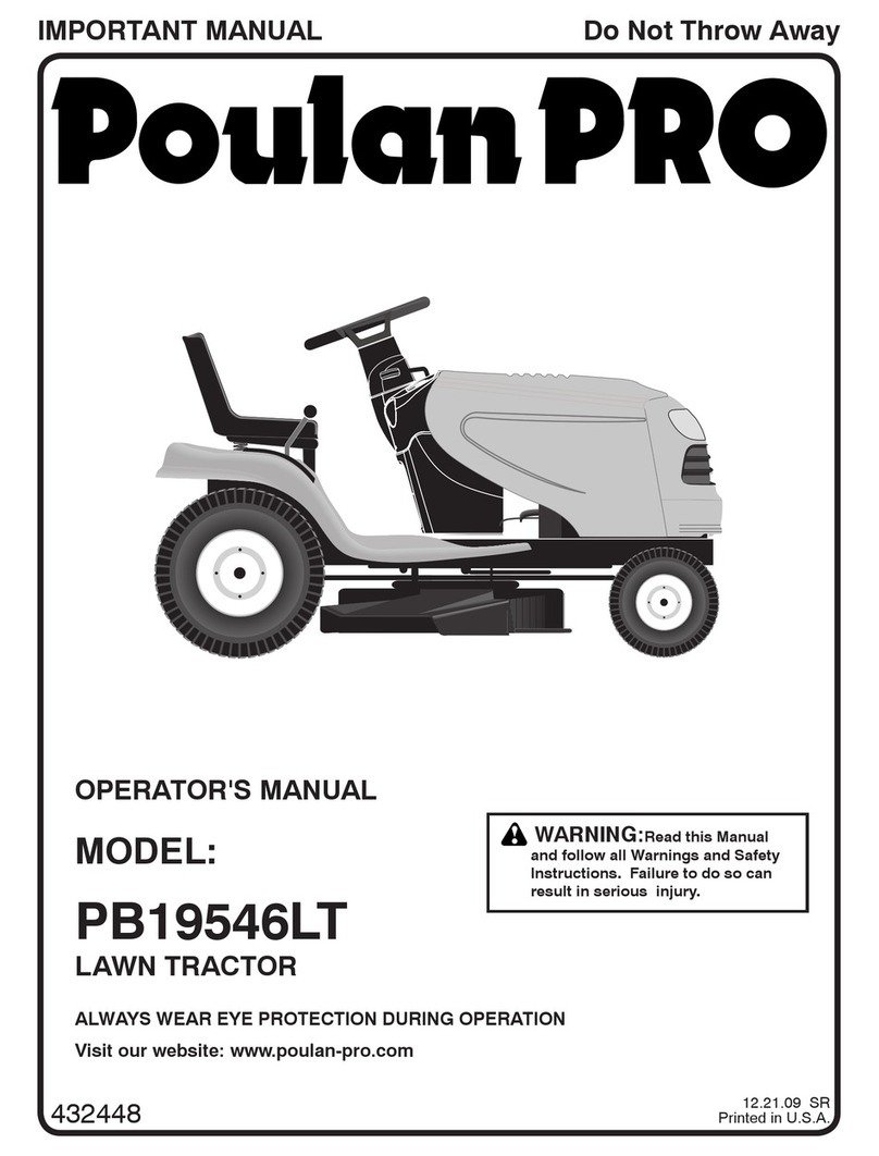 Poulan Pro 432448 Operator's manual