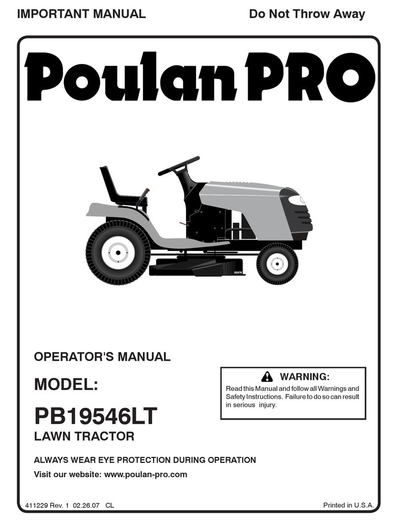 Poulan Pro PB19546LT Operator's manual