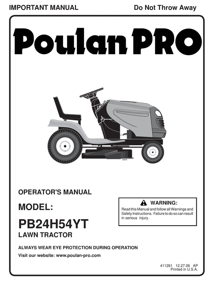 Poulan Pro PB24H54YT Operator's manual
