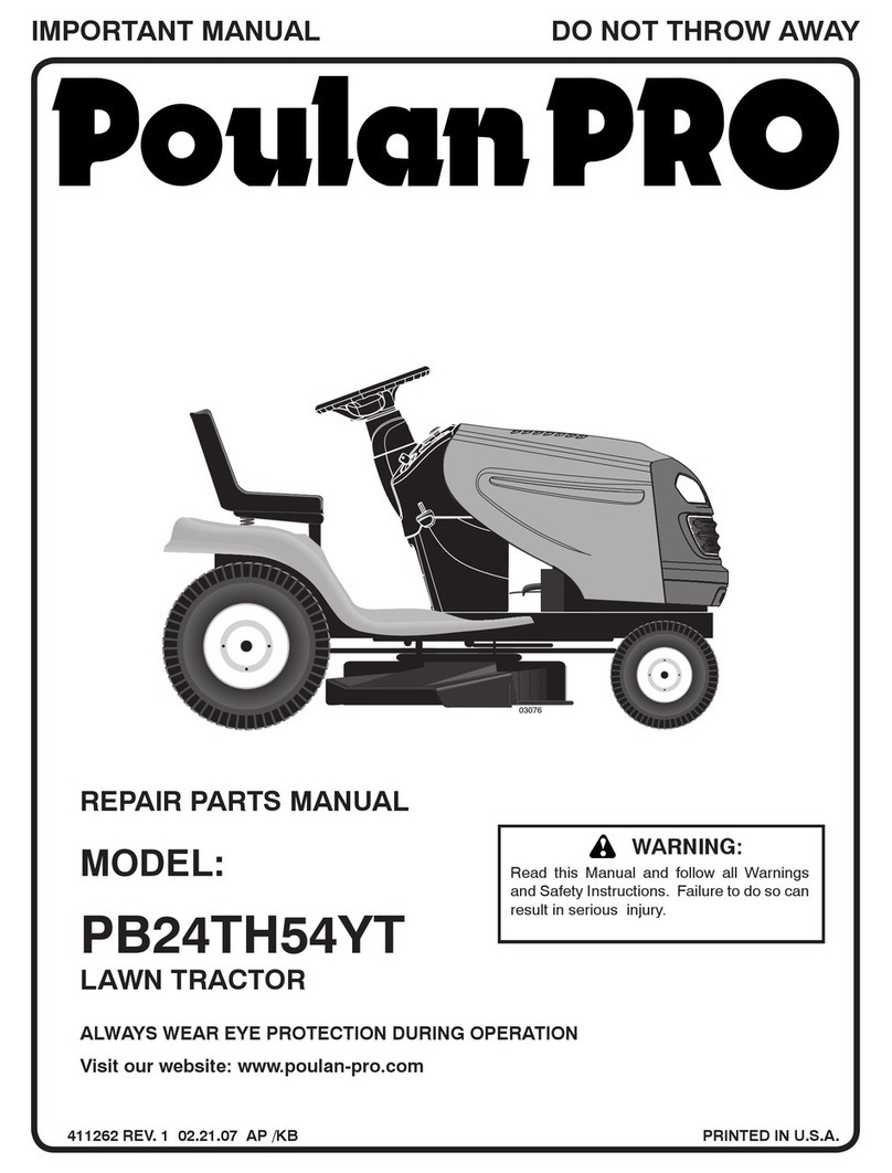 Poulan Pro PB24TH54YT Repair parts manual