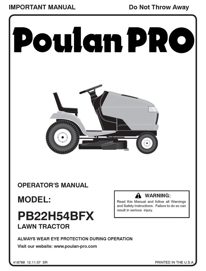 Poulan Pro 96042007000 User manual