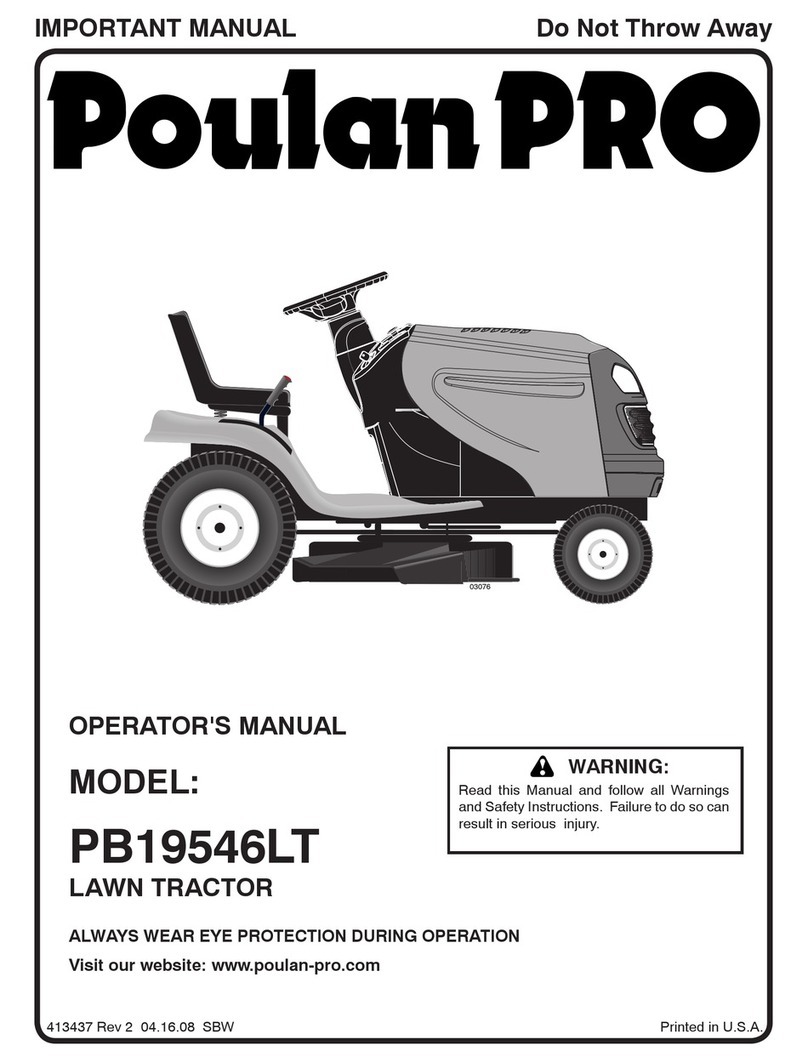 Poulan Pro 96042003503 Operator's manual