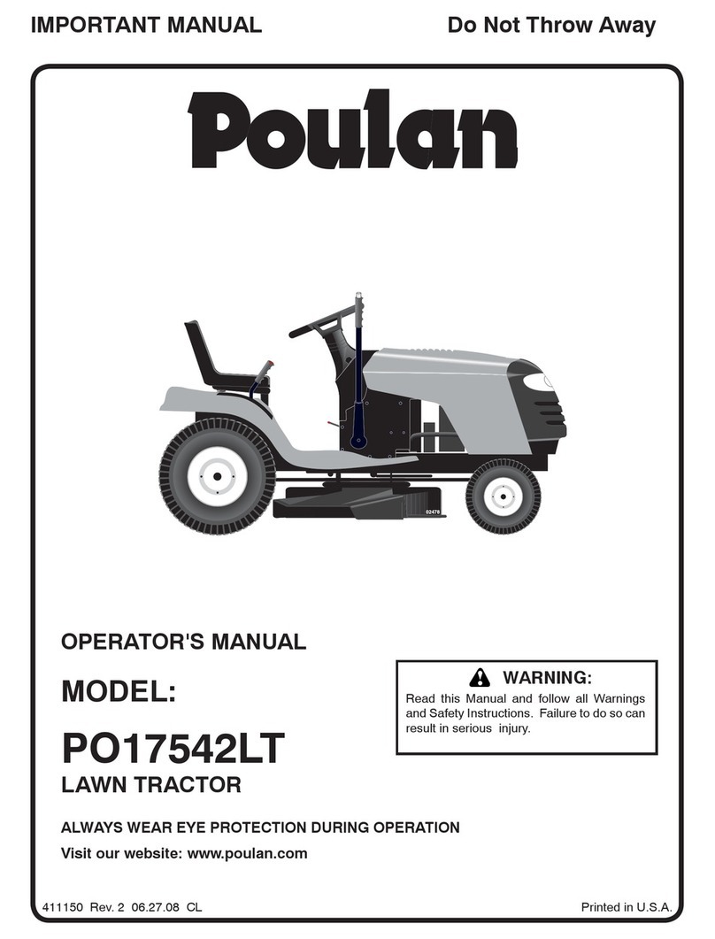Poulan Pro 96012006904 User manual