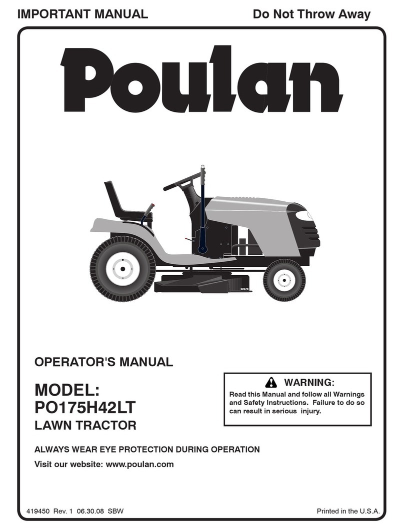 Poulan Pro 96012008600 Operator's manual