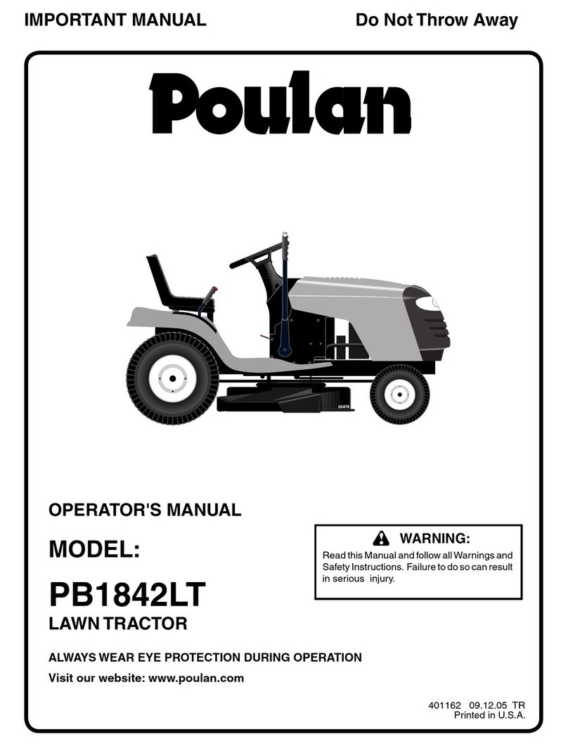 Poulan Pro 96012004500 Operator's manual Poulan Pro 96012004500 Operator's manual