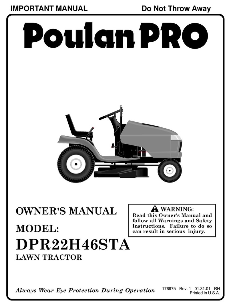 Poulan Pro 176975 Operating manual Poulan Pro 176975 Operating manual