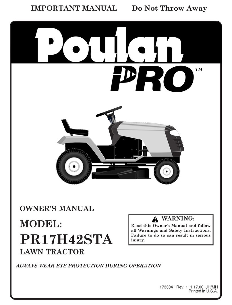Poulan Pro 173304 owner's manual