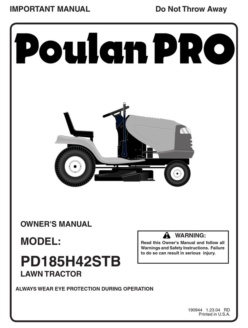 Poulan Pro 190944 owner's manual