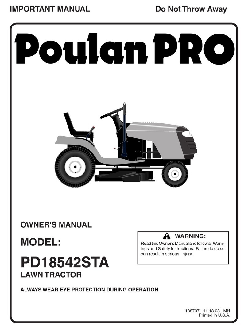 Poulan Pro 188737 owner's manual