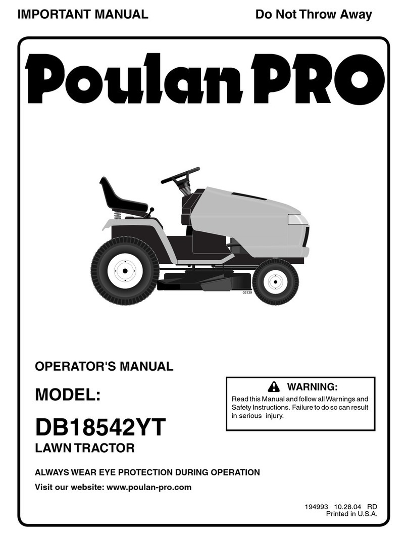 Poulan Pro 194993 Operator's manual