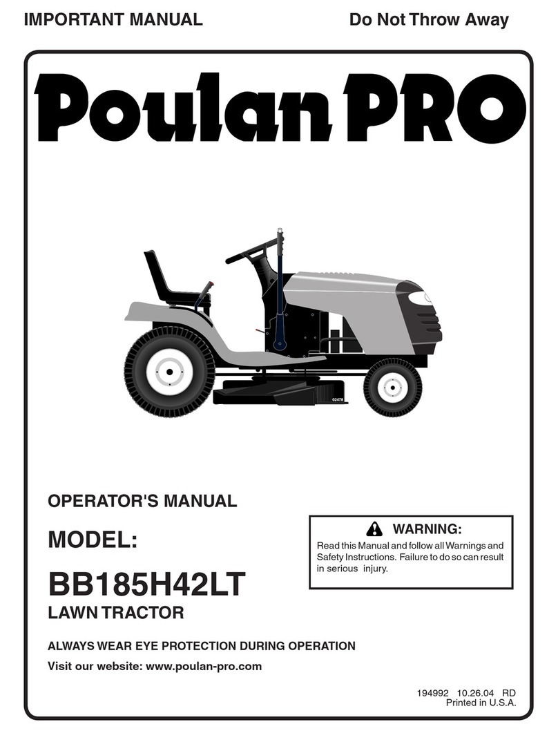 Poulan Pro 194992 User manual
