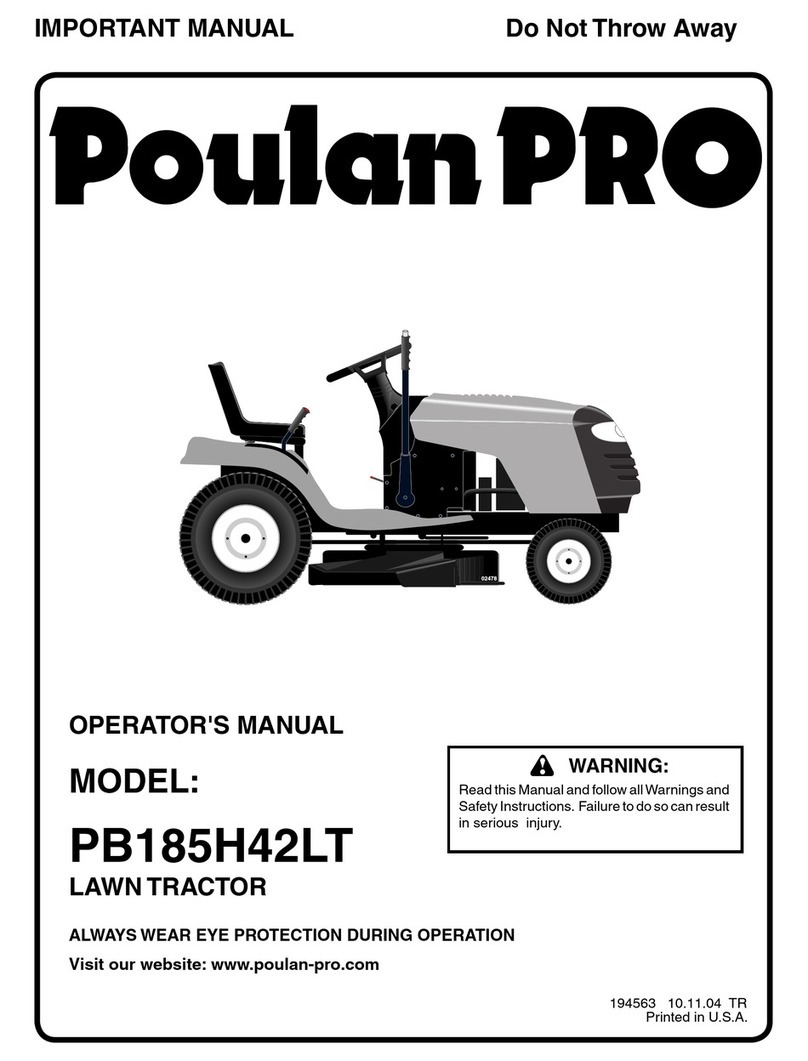 Poulan Pro 194563 User manual