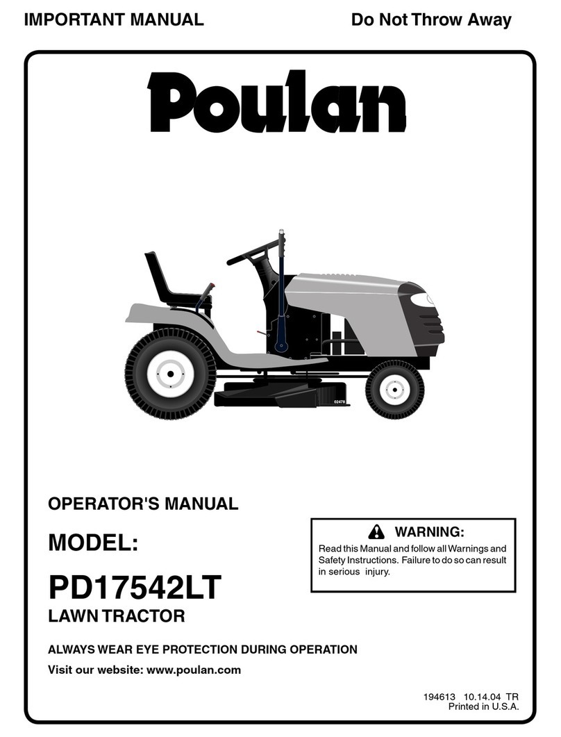 Poulan Pro 194613 Operator's manual