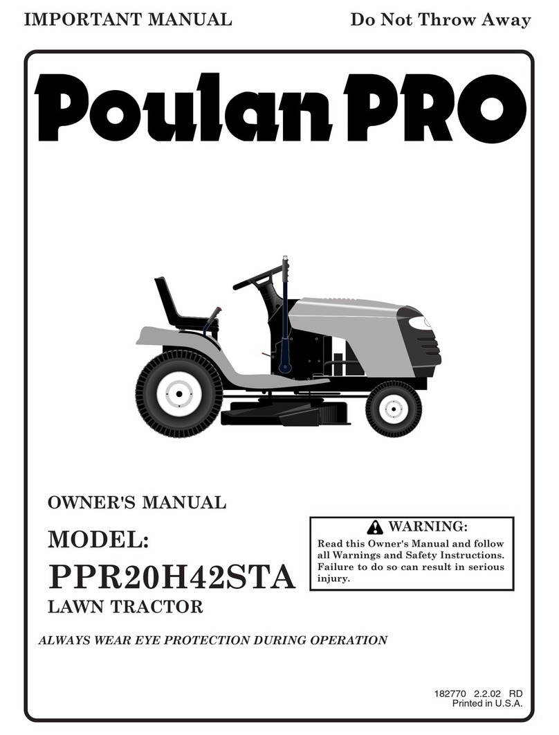 Poulan Pro 182770 owner's manual