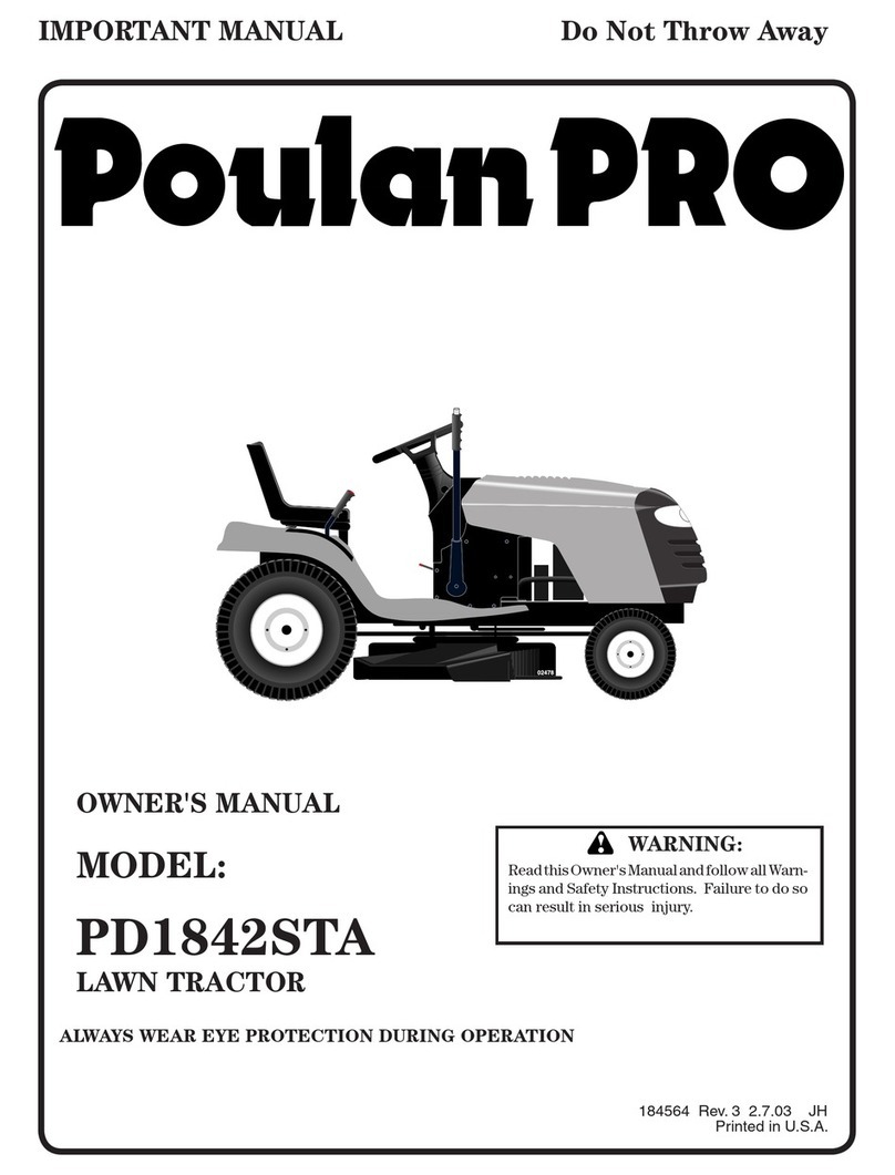 Poulan Pro 184564 User manual