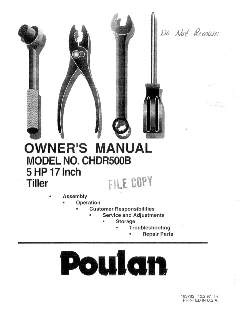 Poulan Pro 163782 owner's manual
