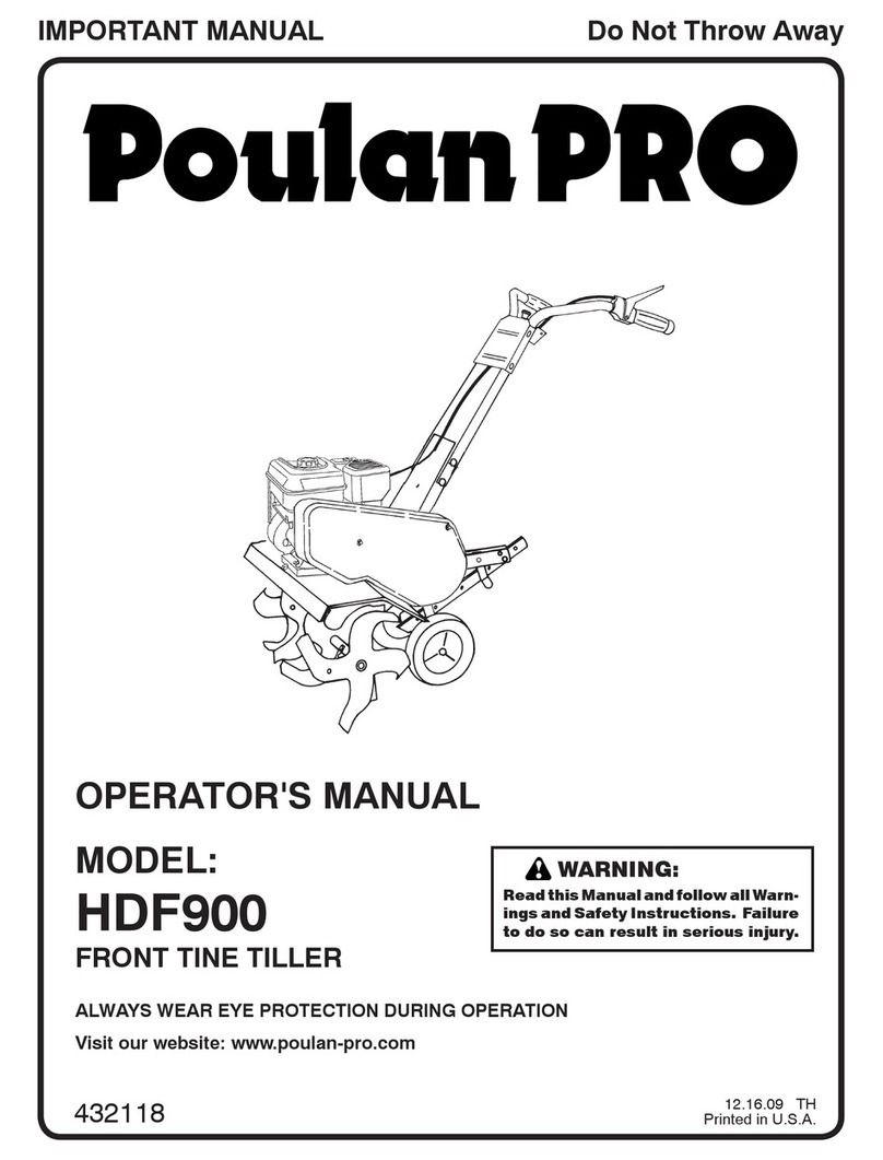 Poulan Pro 432118 User manual