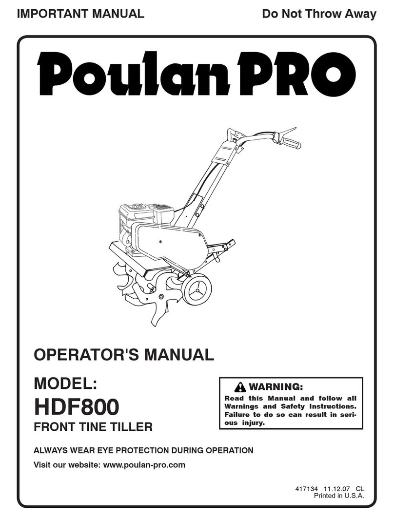 Poulan Pro 417134 Operator's manual