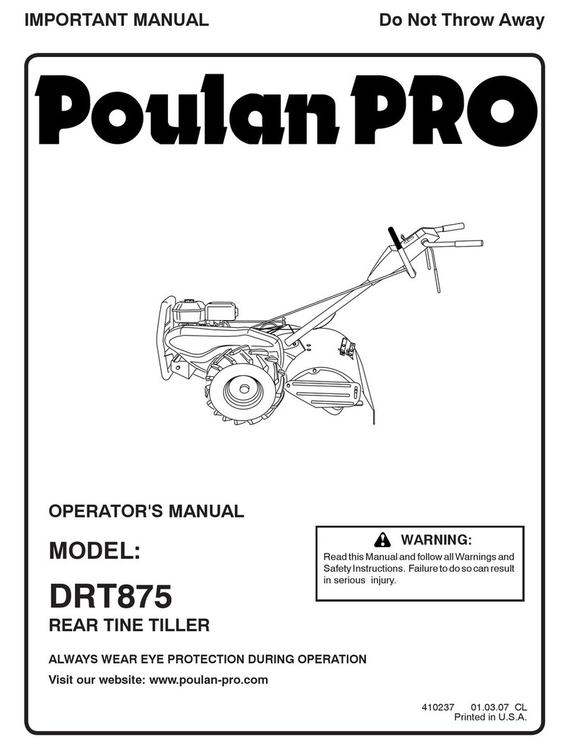 Poulan Pro 410237 User manual