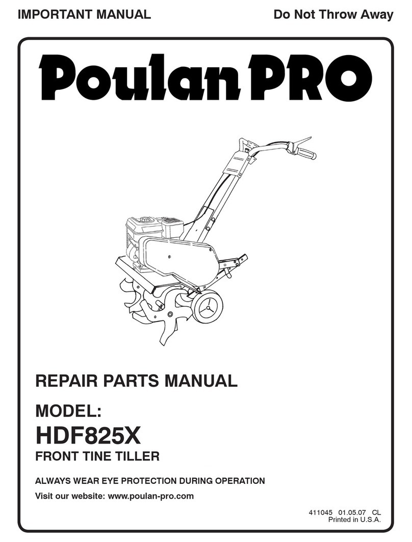Poulan Pro HDF825X Owner's manual