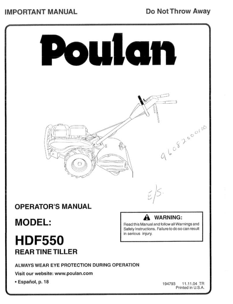 Poulan Pro 194793 User manual
