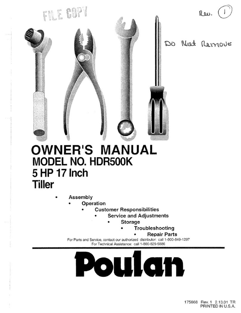 Poulan Pro 175668 owner's manual