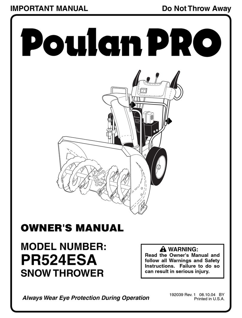Poulan Pro PR524ESA owner's manual