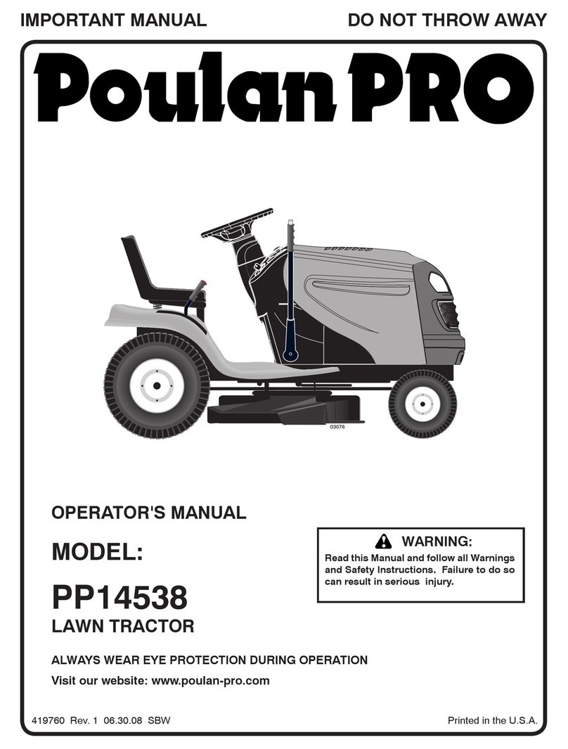 Poulan Pro PRO PP14538 User manual