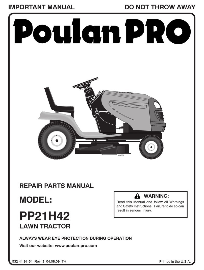 Poulan Pro Pro 960 11 02-18 Repair parts manual
