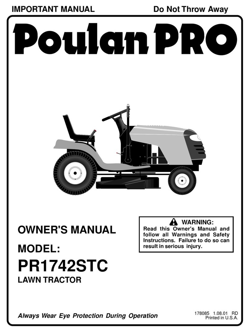Poulan Pro PR1742STC owner's manual