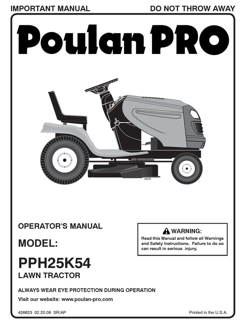 Poulan Pro Pro PPH25K54 User manual