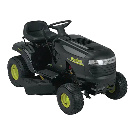 Poulan Pro PO17542LT User manual