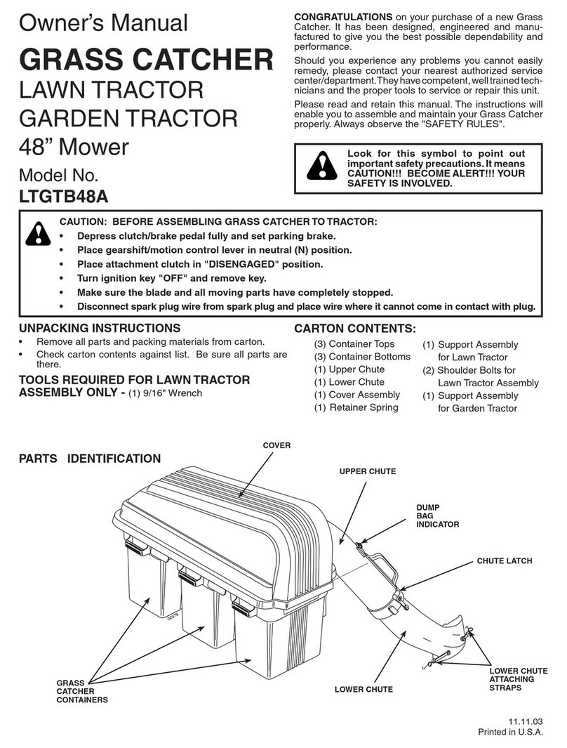 Poulan Pro LTGTB48A owner's manual