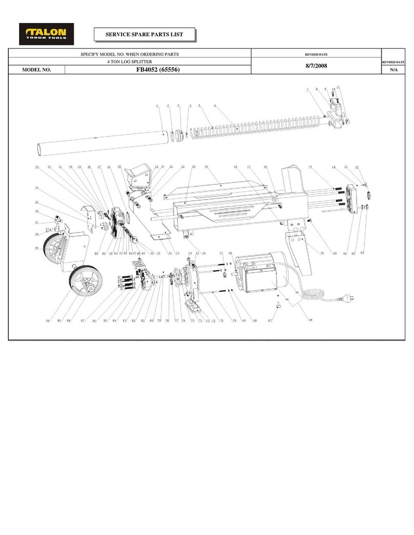 Talon Talon 65556 parts list