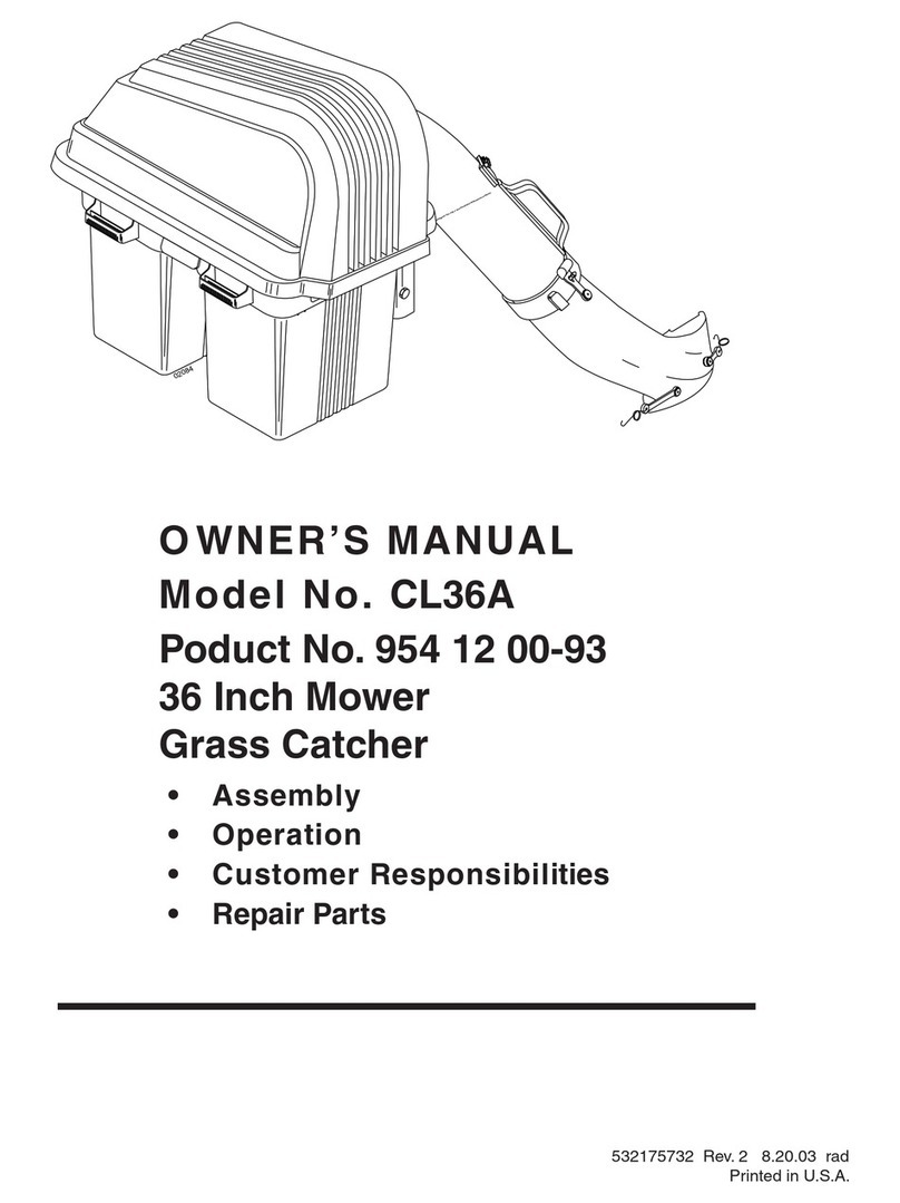 Electrolux 532175732 owner's manual