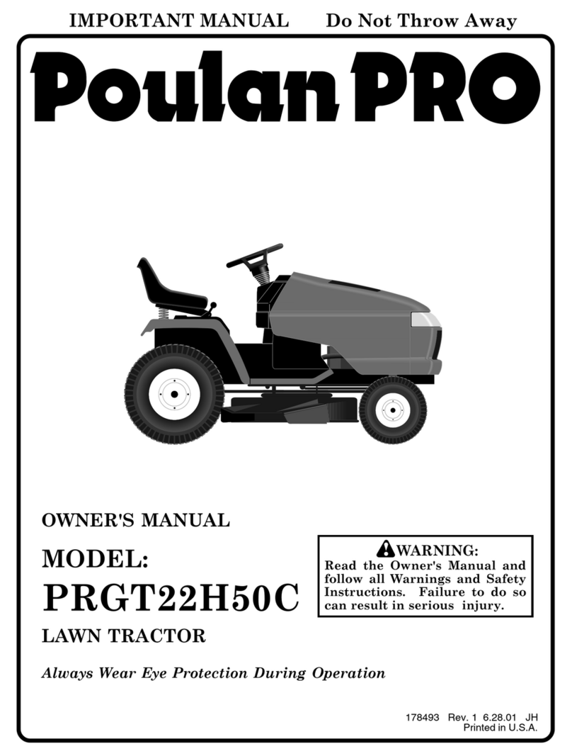 Poulan Pro PRGT22H50C User manual
