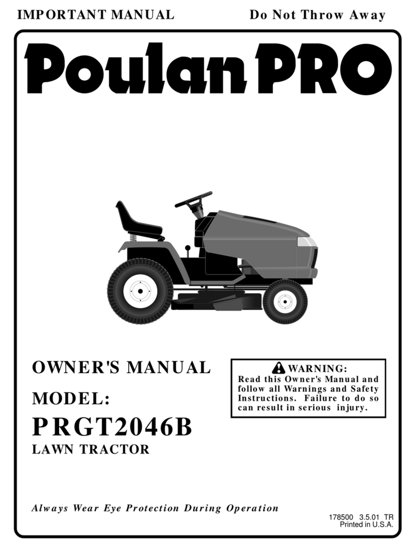 Poulan Pro PRGT2046B owner's manual