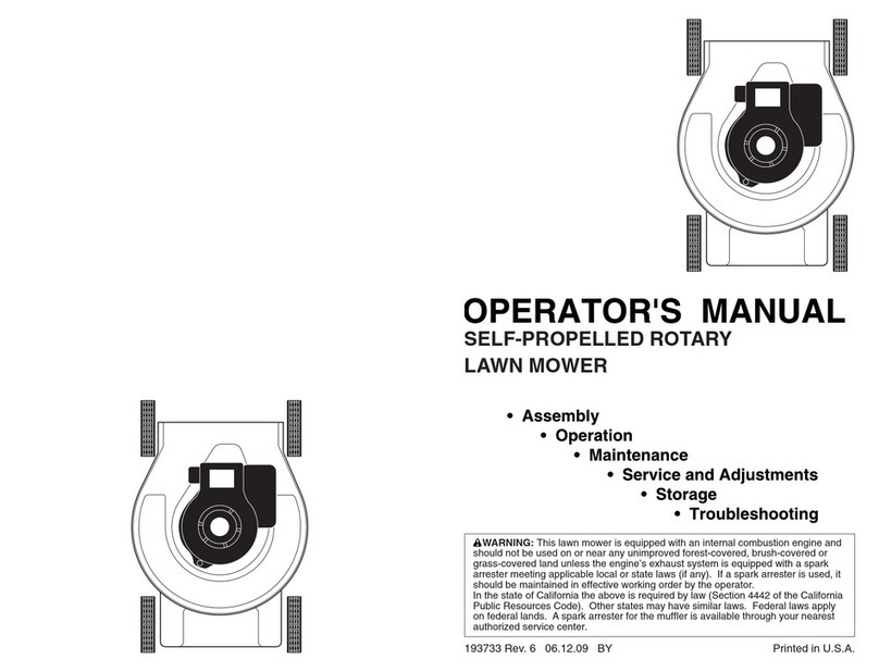 Poulan Pro PR600Y21RP Operator's manual