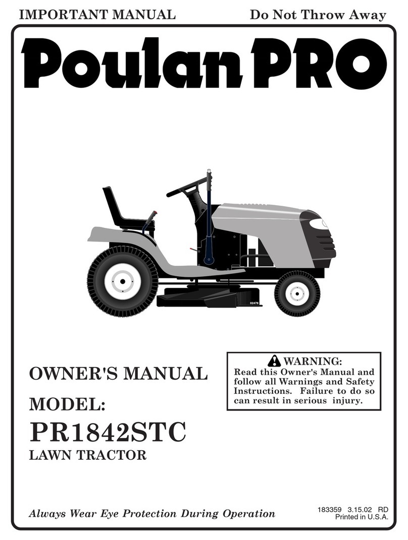 Poulan Pro PR1842STC User manual