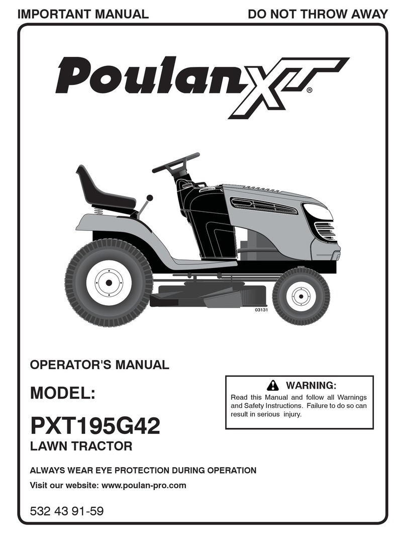 Poulan Pro XT 532 43 91-59 User manual