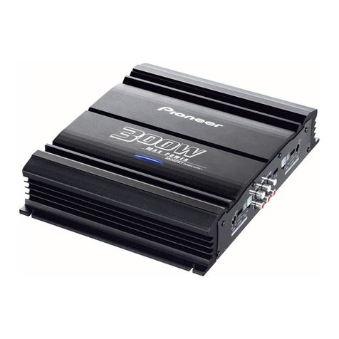 Pioneer GM-4000F User manual