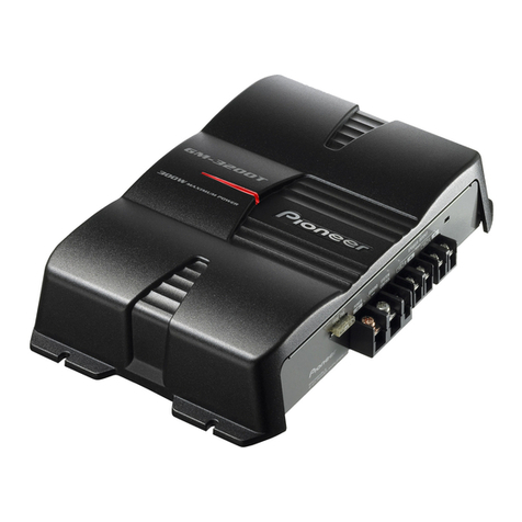 Pioneer GM-3200T User manual