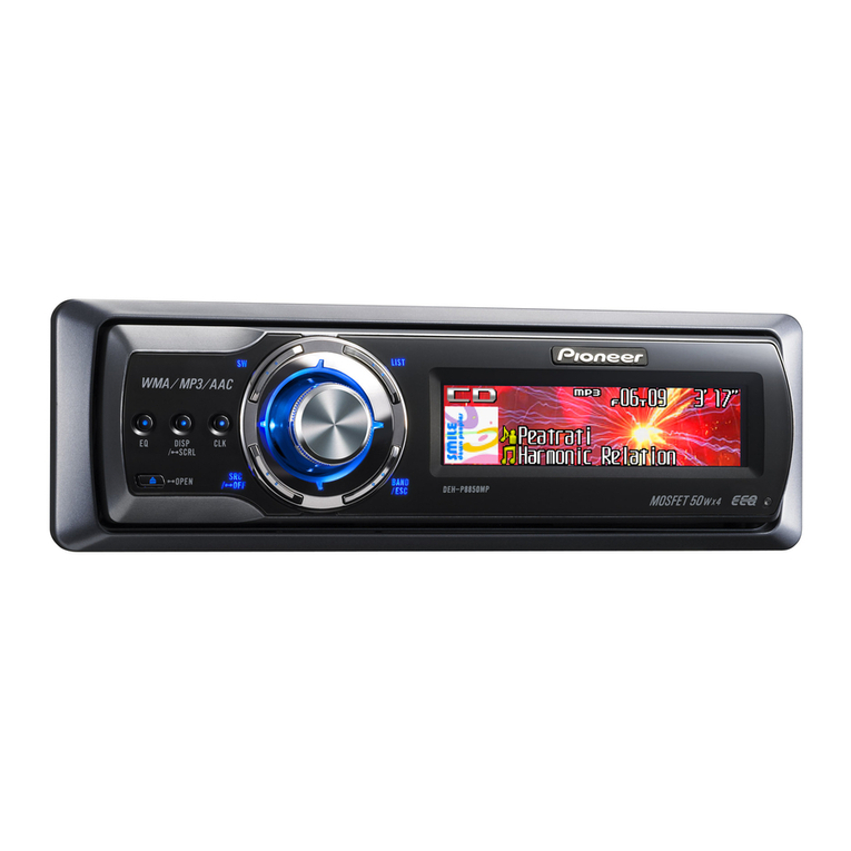 Pioneer SUPER TUNER III D DEH-P8850MP Operation manual