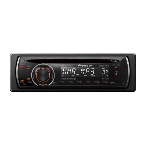 Pioneer Super Tuner III D DEH-1150MP owner's manual