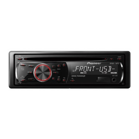 Pioneer SUPER TUNER 3D DEH-22UB User manual Pioneer SUPER TUNER 3D DEH-22UB User manual