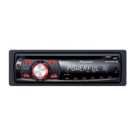 Pioneer Super Tuner III D DEH-1050E User manual